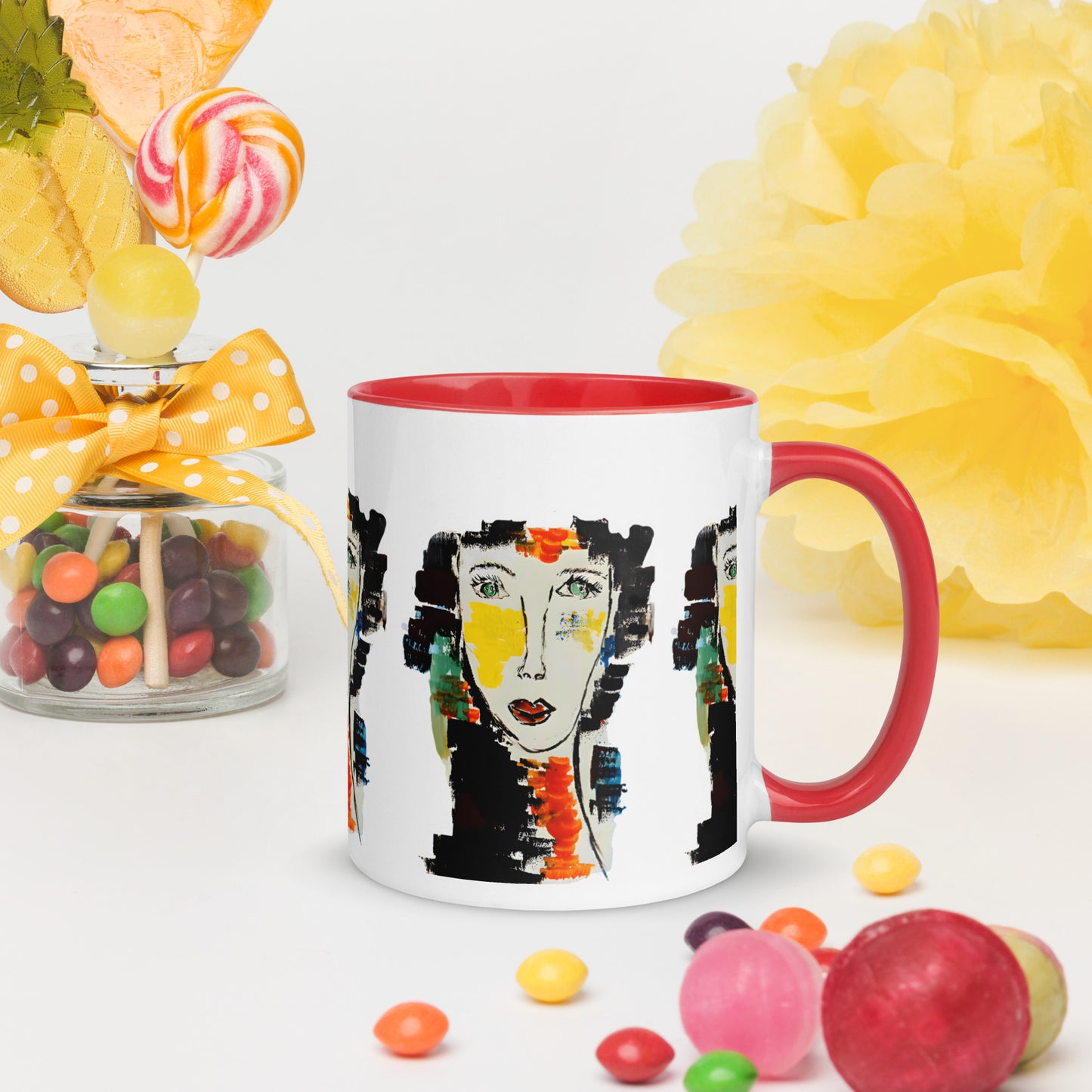 "I Am"  Mug with Color Inside