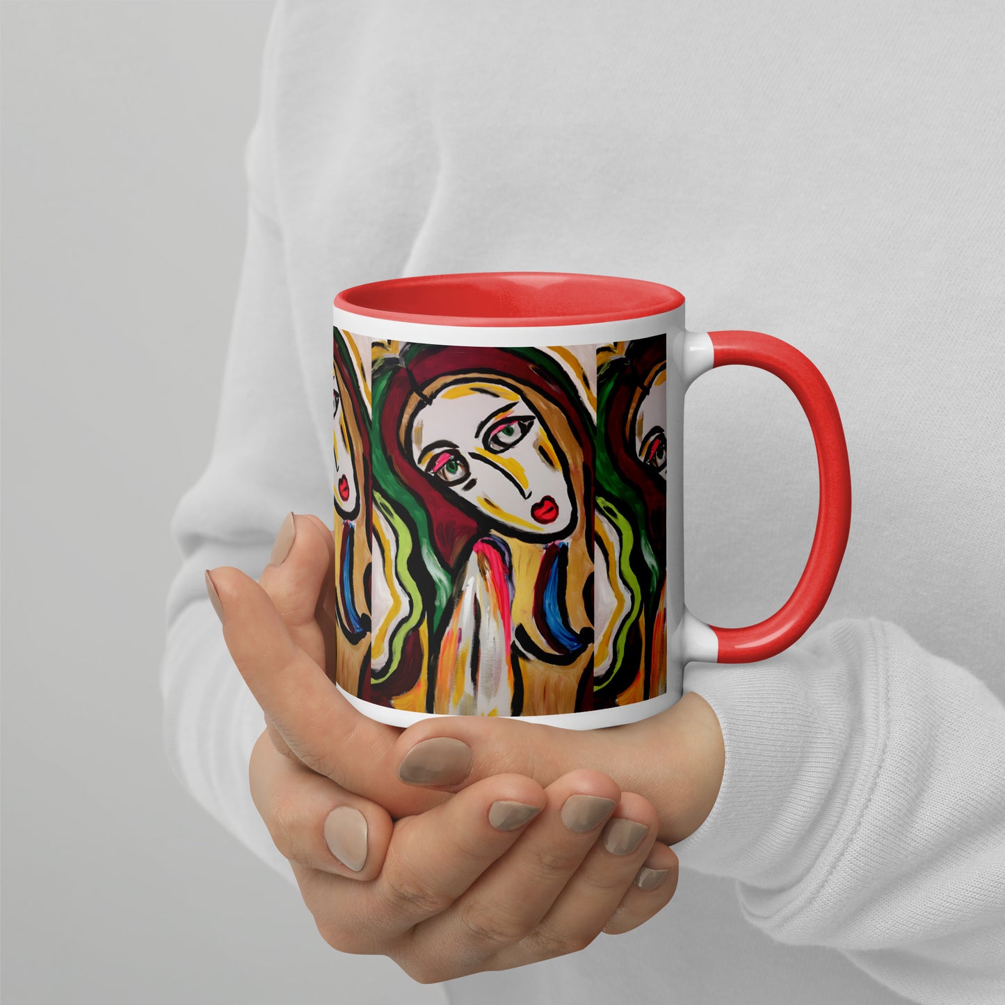 Saint Mug with Color Inside