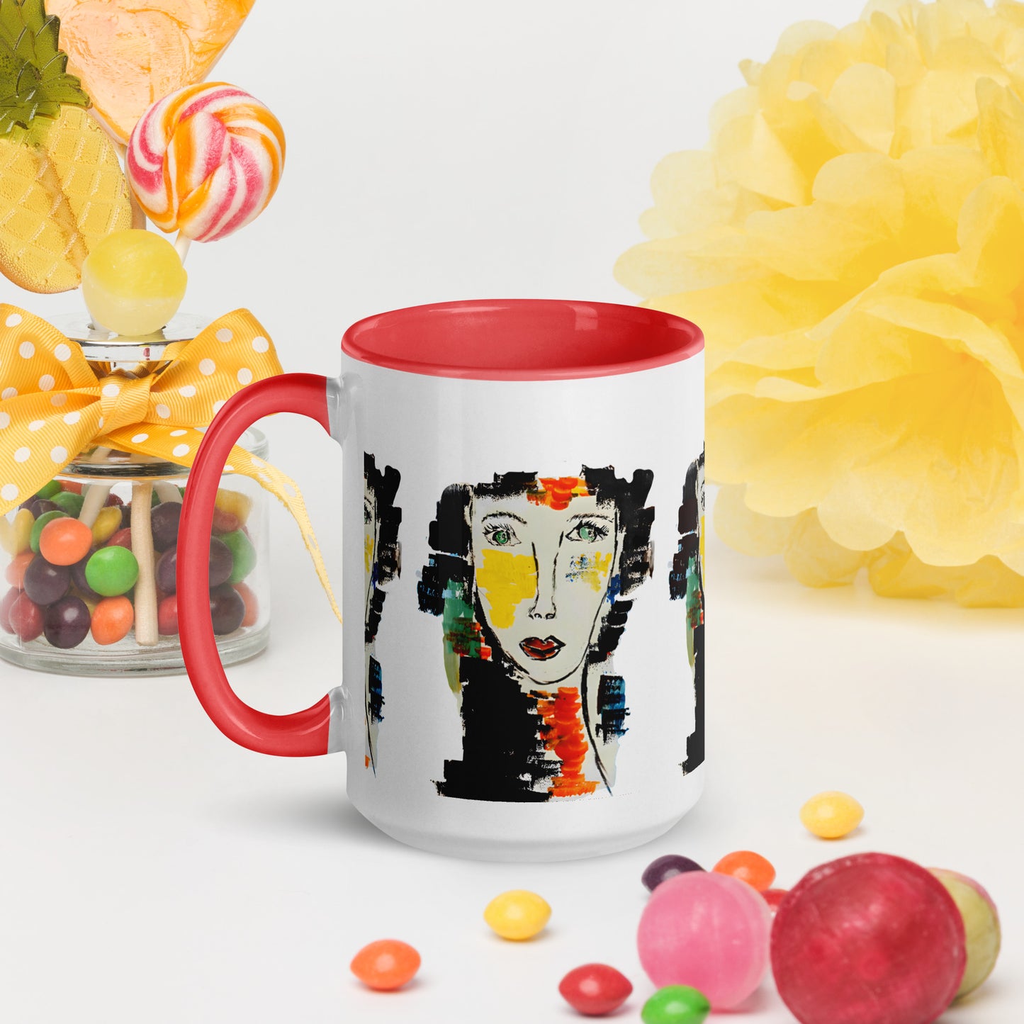 "I Am"  Mug with Color Inside