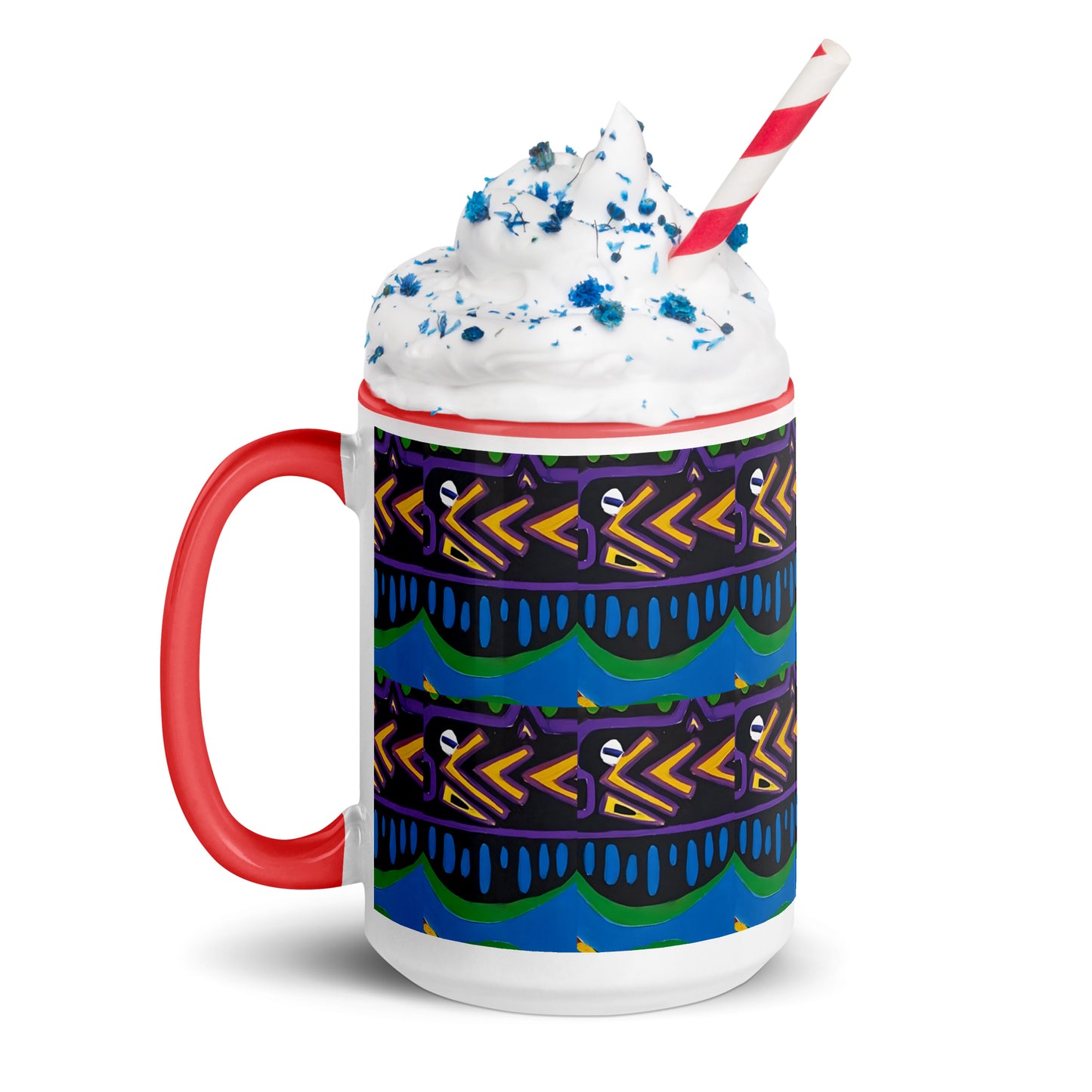 I Love My Panama Mug with Color Inside