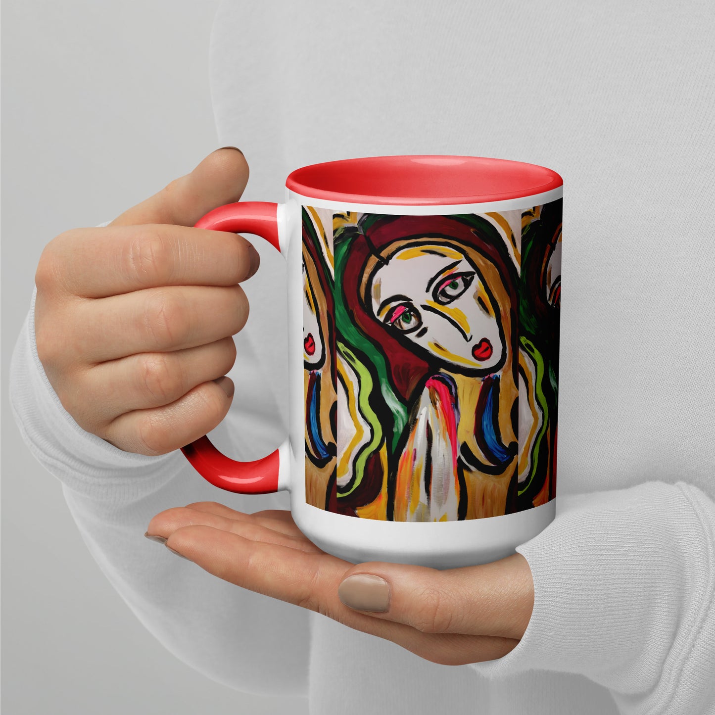 Saint Mug with Color Inside