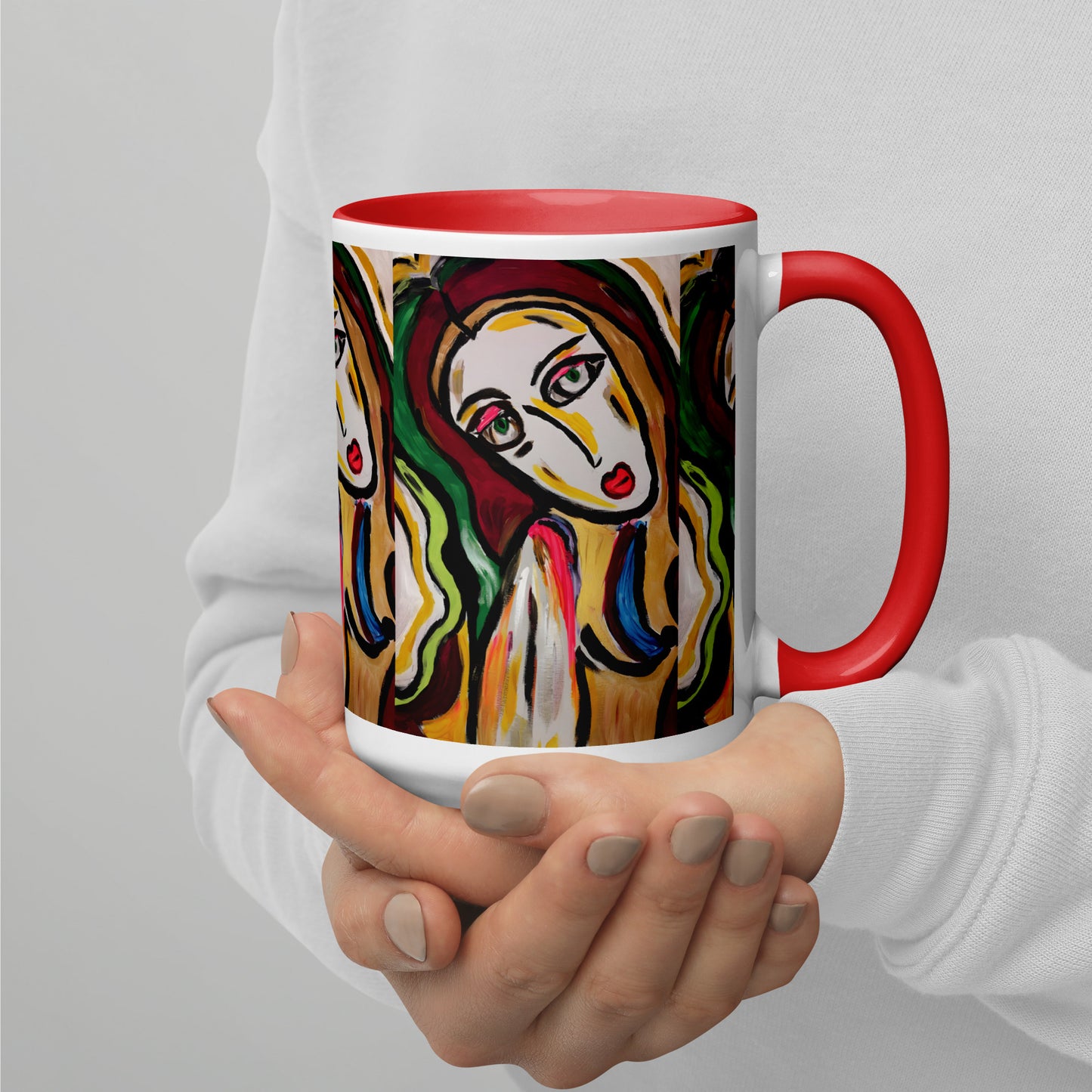 Saint Mug with Color Inside