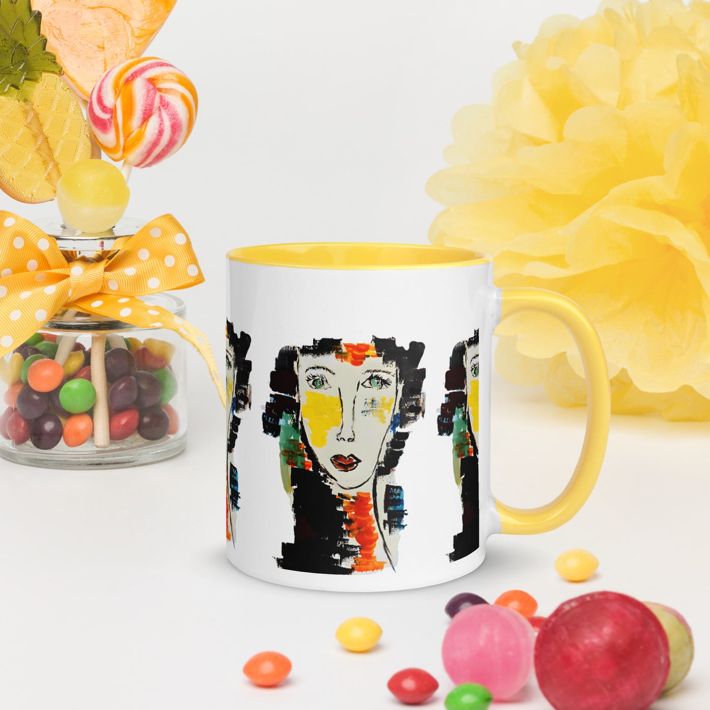 "I Am"  Mug with Color Inside