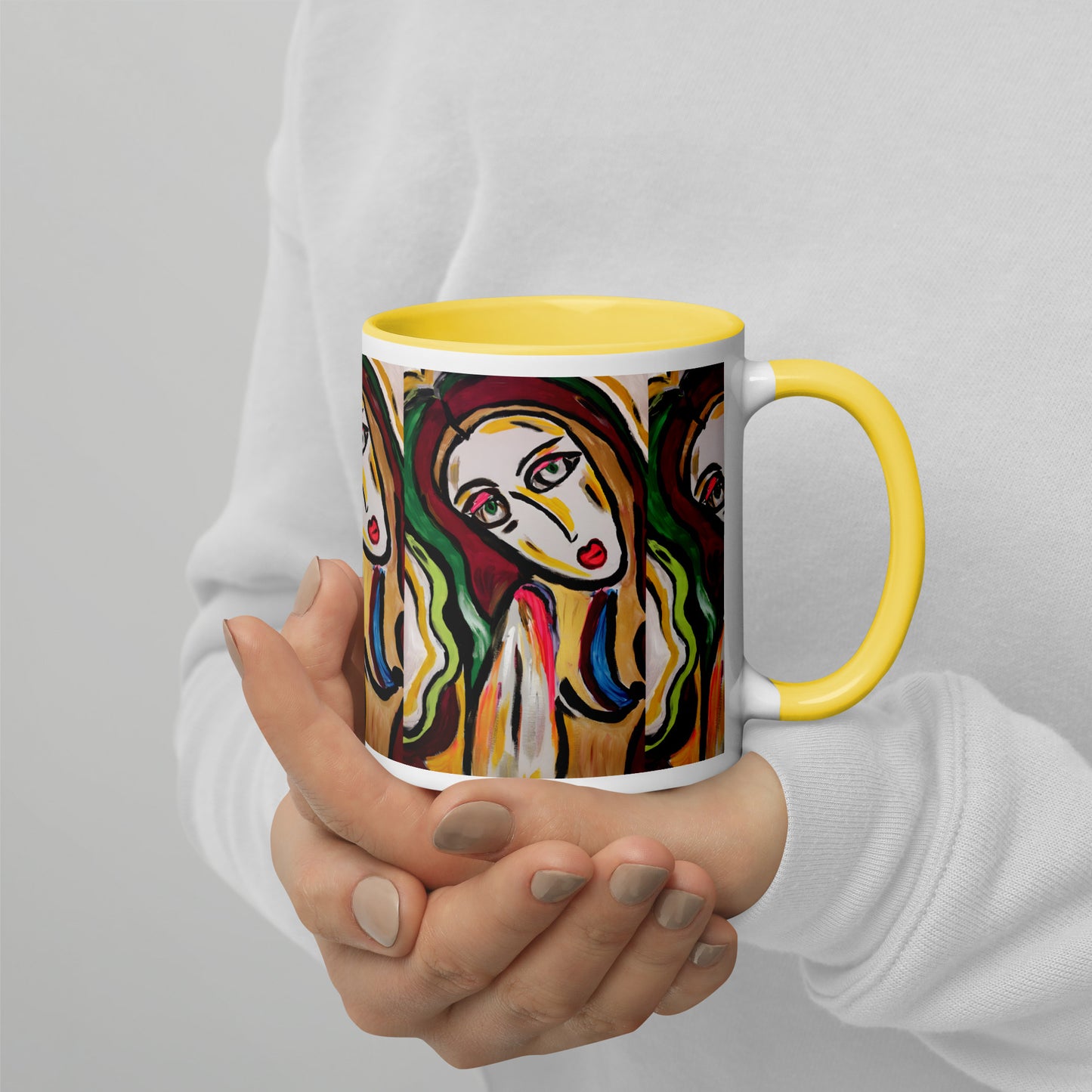 Saint Mug with Color Inside