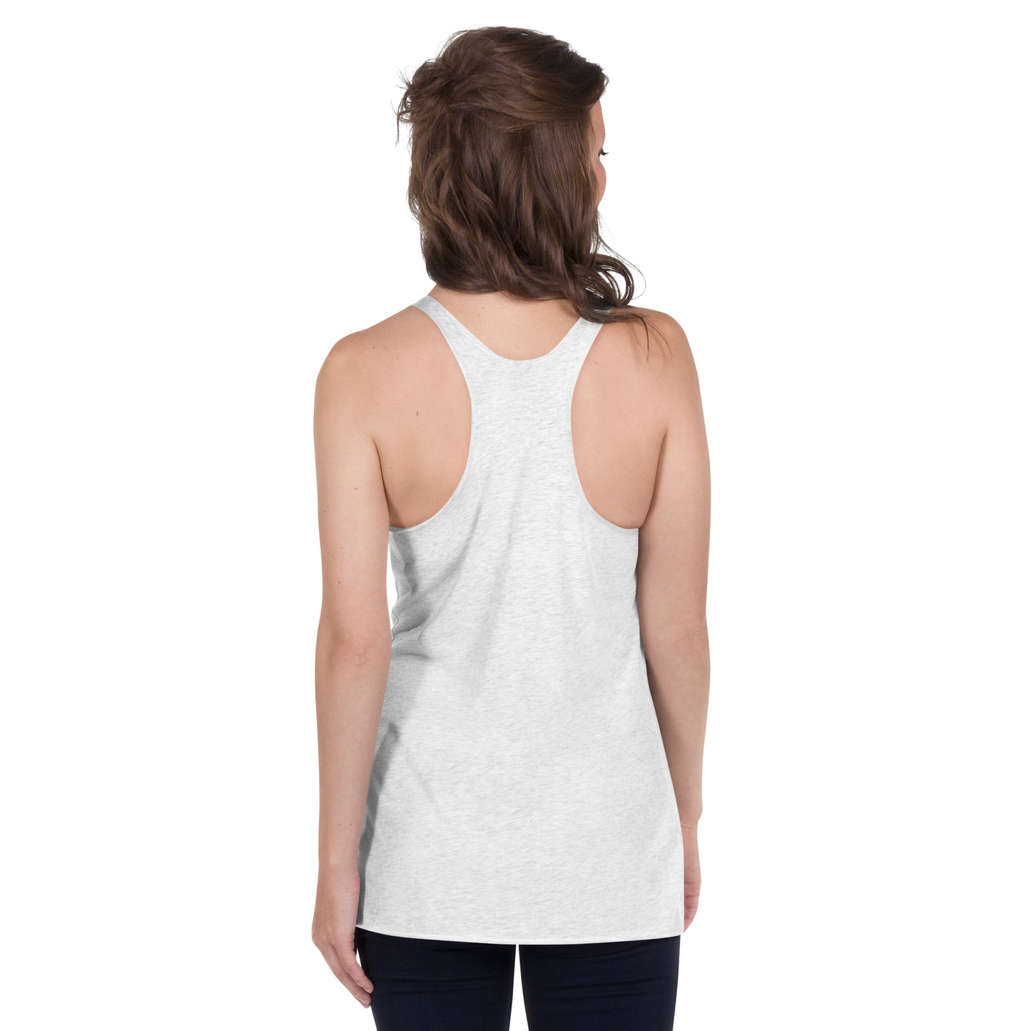 Eat The Meat Off The Ribs Women's Racerback Tank