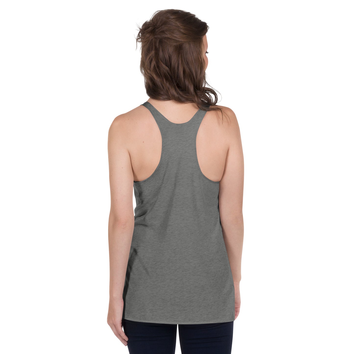 Eat The Meat Off The Ribs Women's Racerback Tank