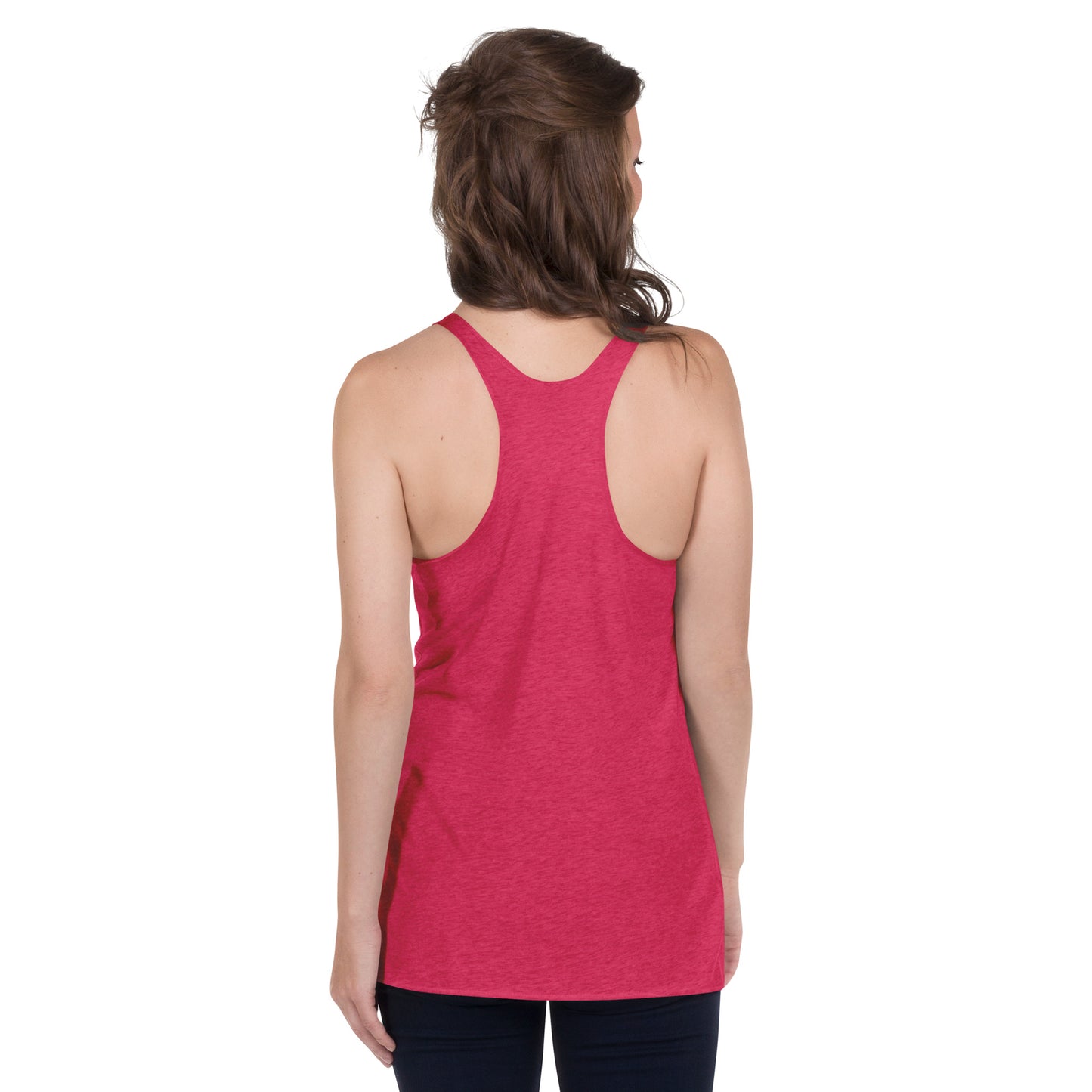 Eat The Meat Off The Ribs Women's Racerback Tank