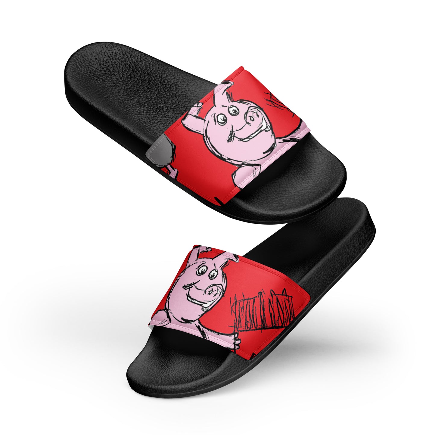 Eat The Meat Off The Ribs Women's slides