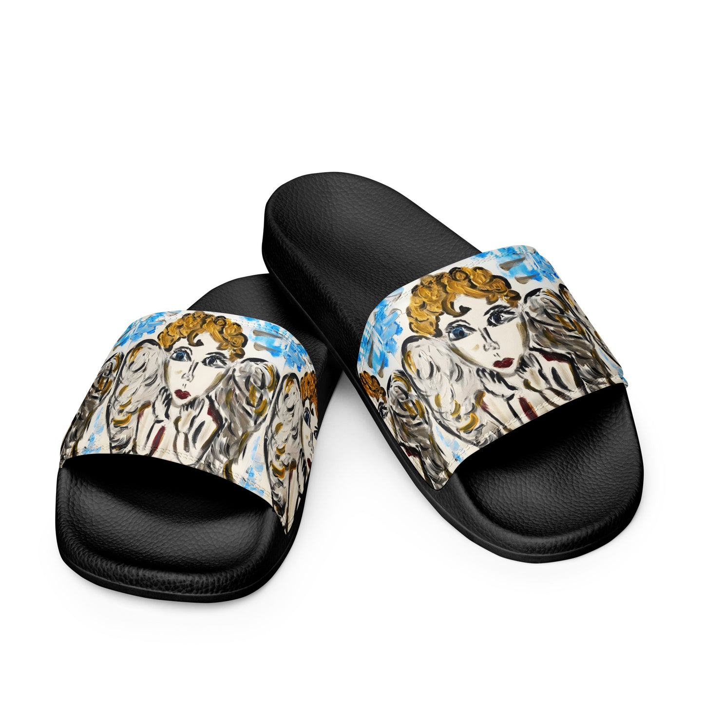 Your Little AngeIs ls Me  Women's slides