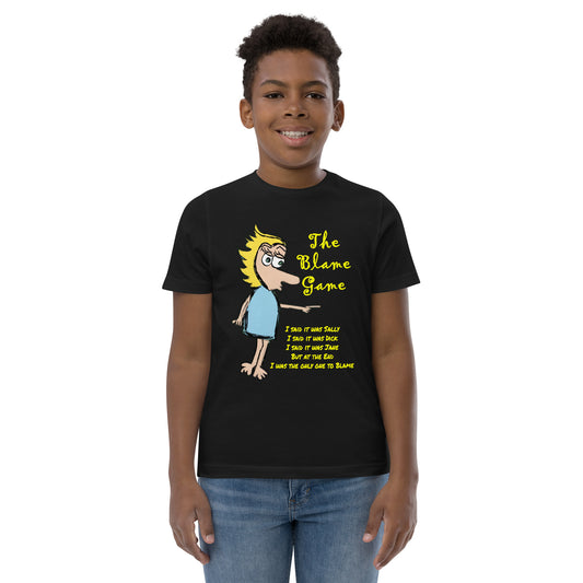 The Blame Game - Youth Jersey t-shirt - A Tango to Life