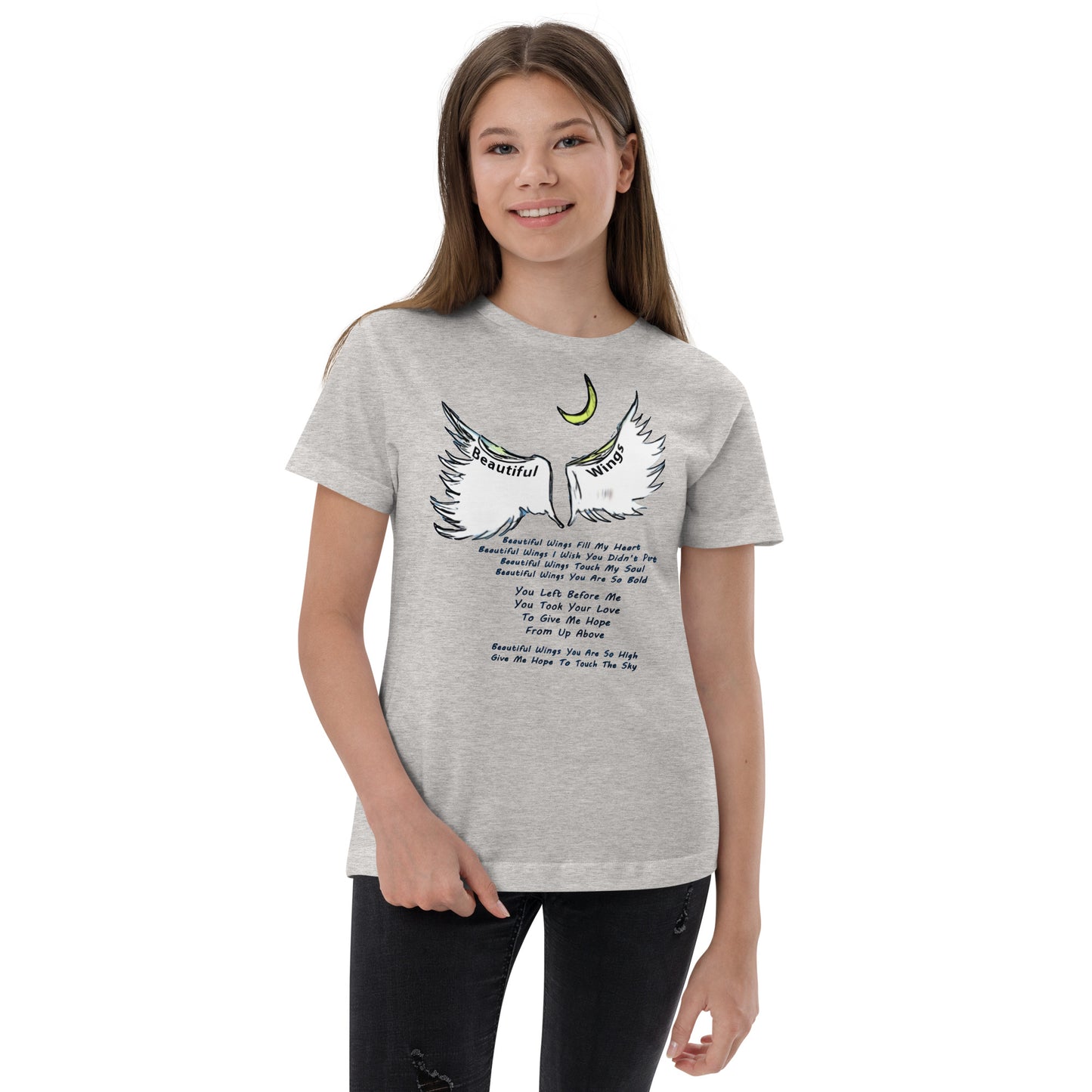 Beautiful Wings Youth jersey t-shirt - A Tango to Life