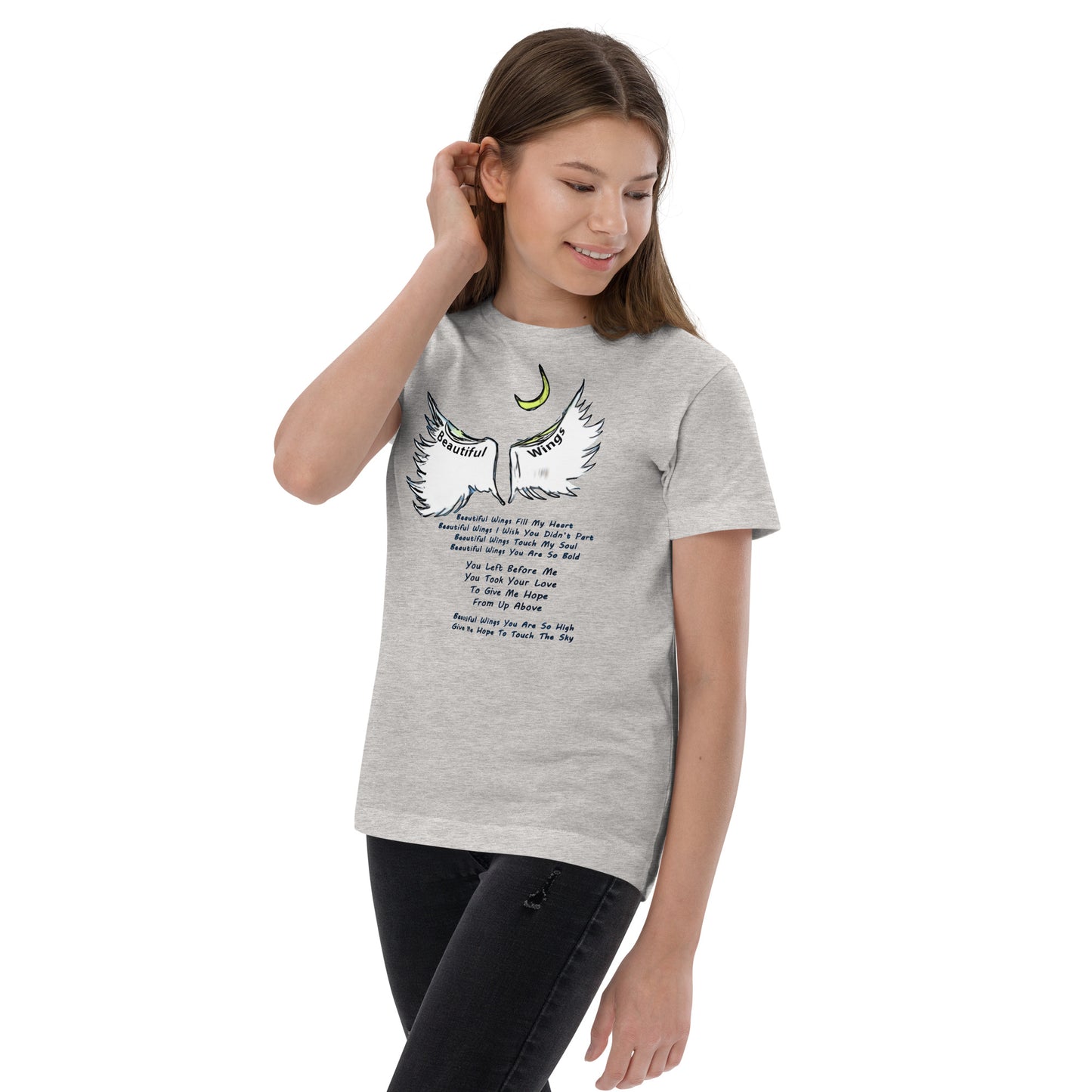 Beautiful Wings Youth jersey t-shirt - A Tango to Life