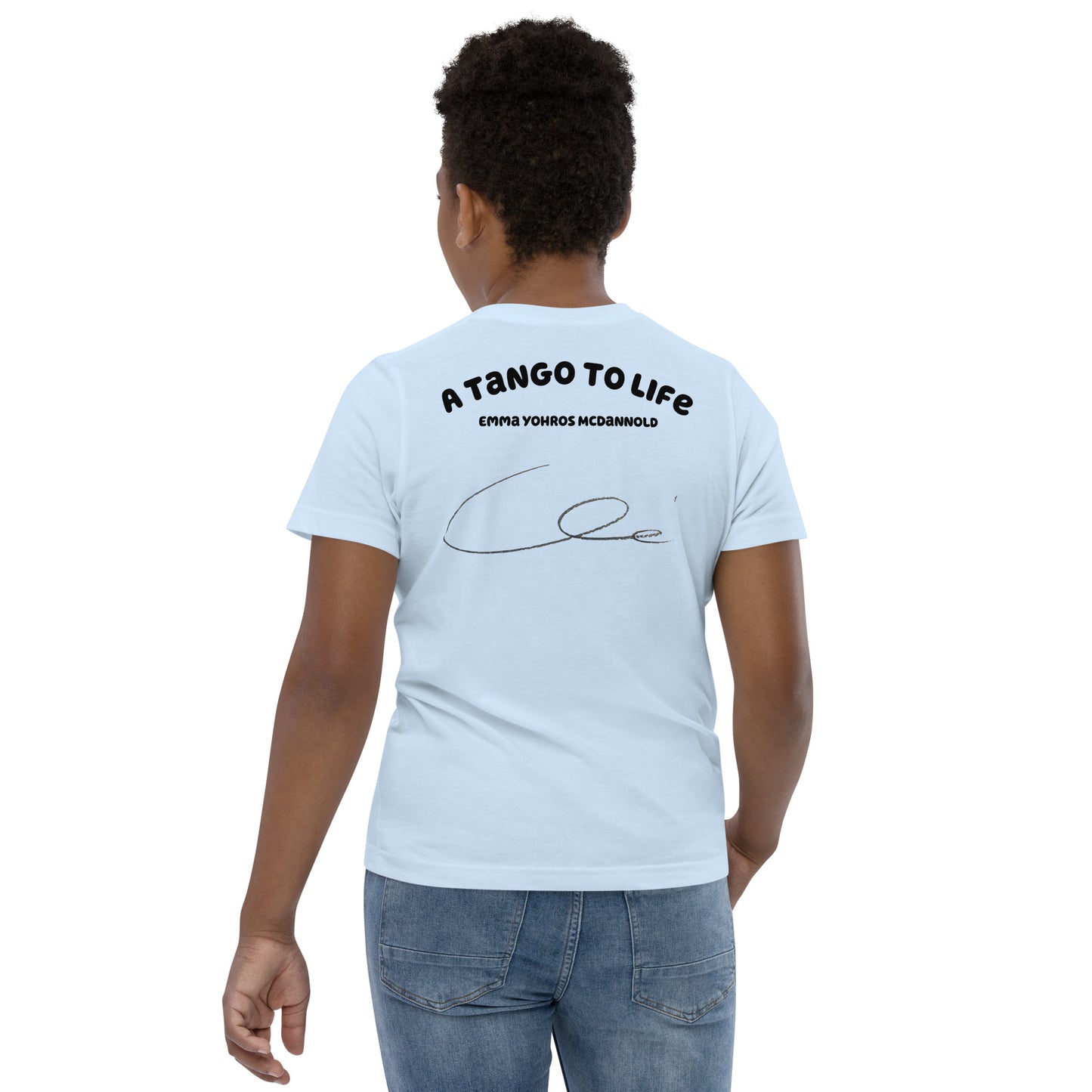 The Blame Game Youth jersey t-shirt - A Tango to Life