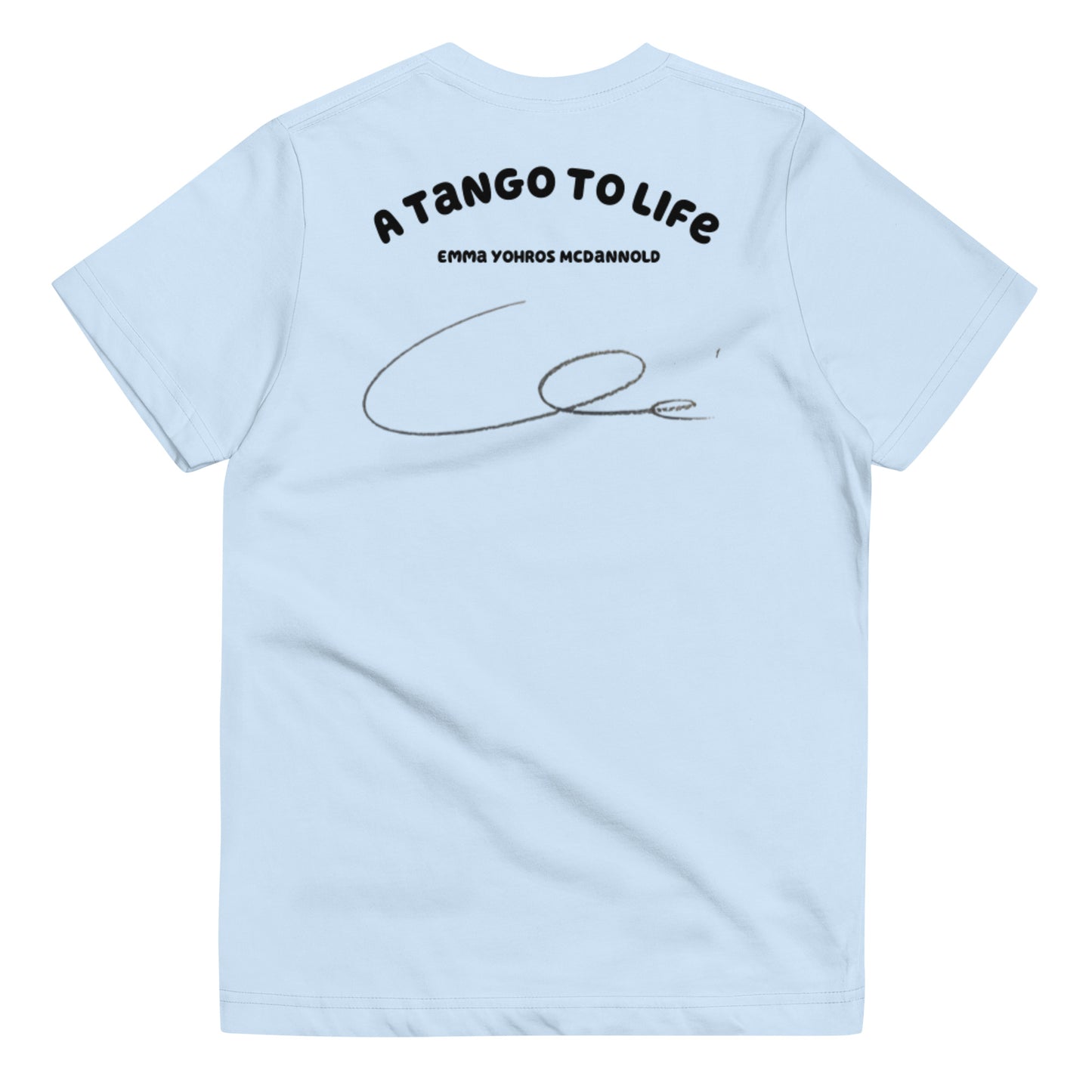 Beautiful Wings Youth jersey t-shirt - A Tango to Life