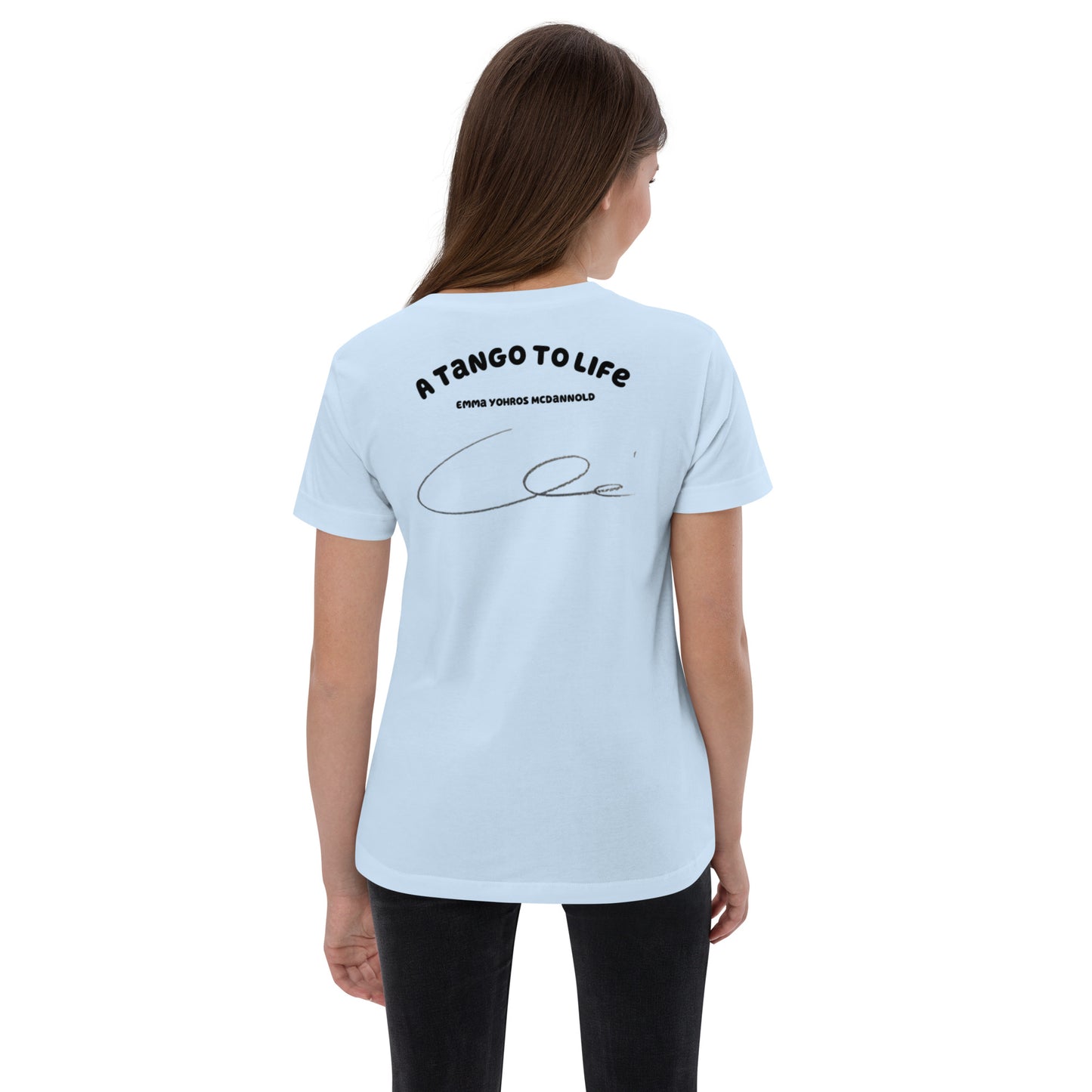 Beautiful Wings Youth jersey t-shirt - A Tango to Life