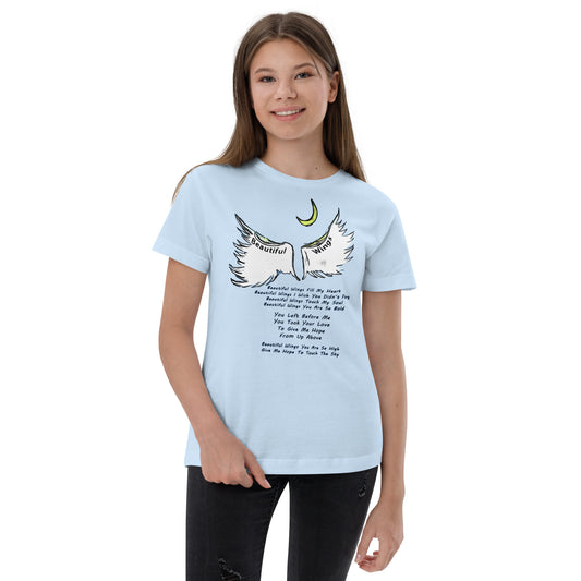 Beautiful Wings Youth jersey t-shirt - A Tango to Life