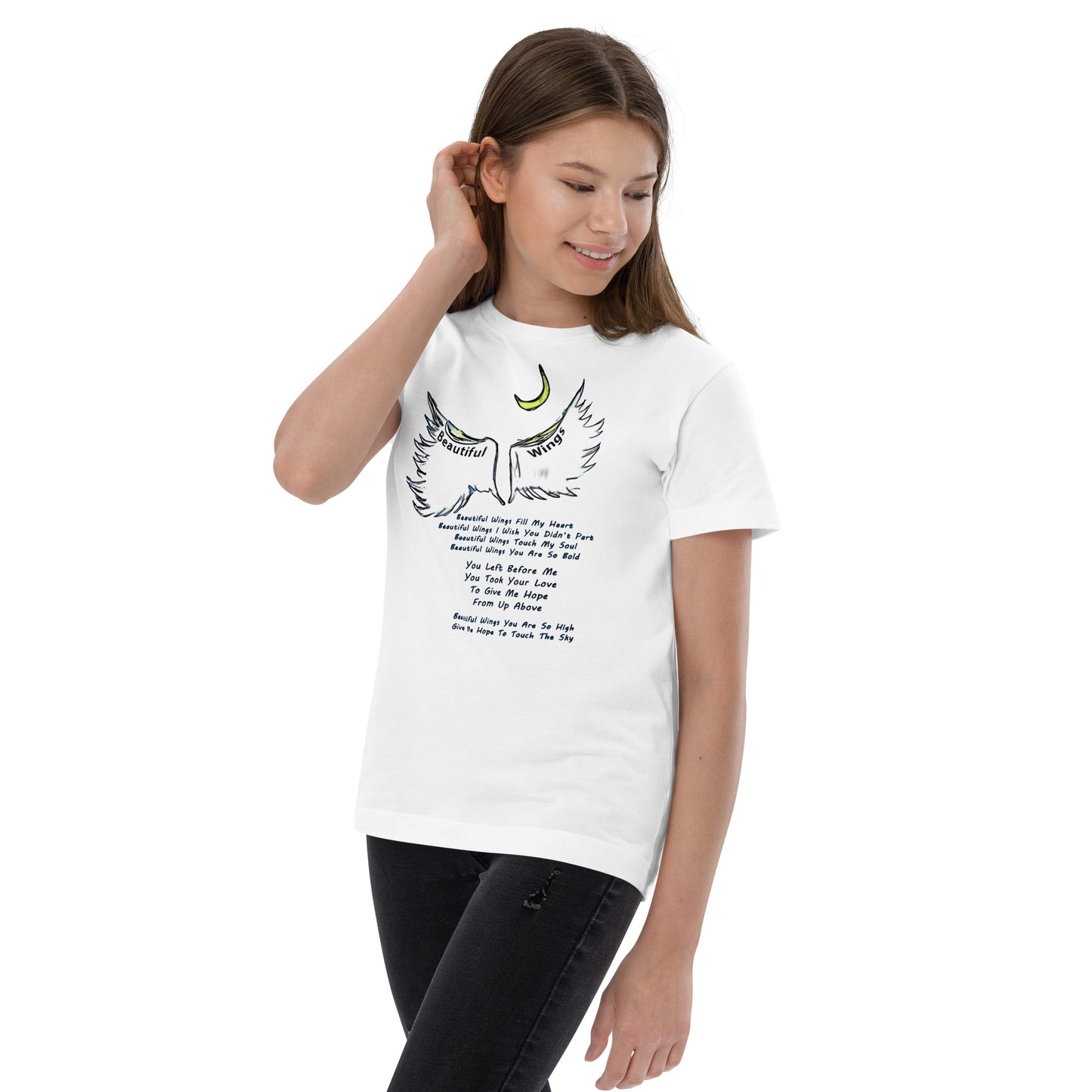 Beautiful Wings Youth jersey t-shirt - A Tango to Life